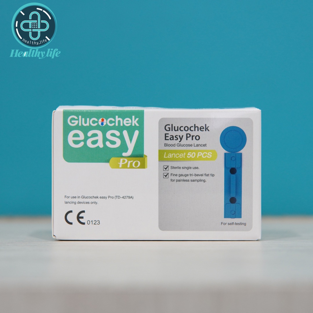 เข็มเจาะปลายนิ้ว Glucocheck easy Pro 50 เข็ม - Image 4